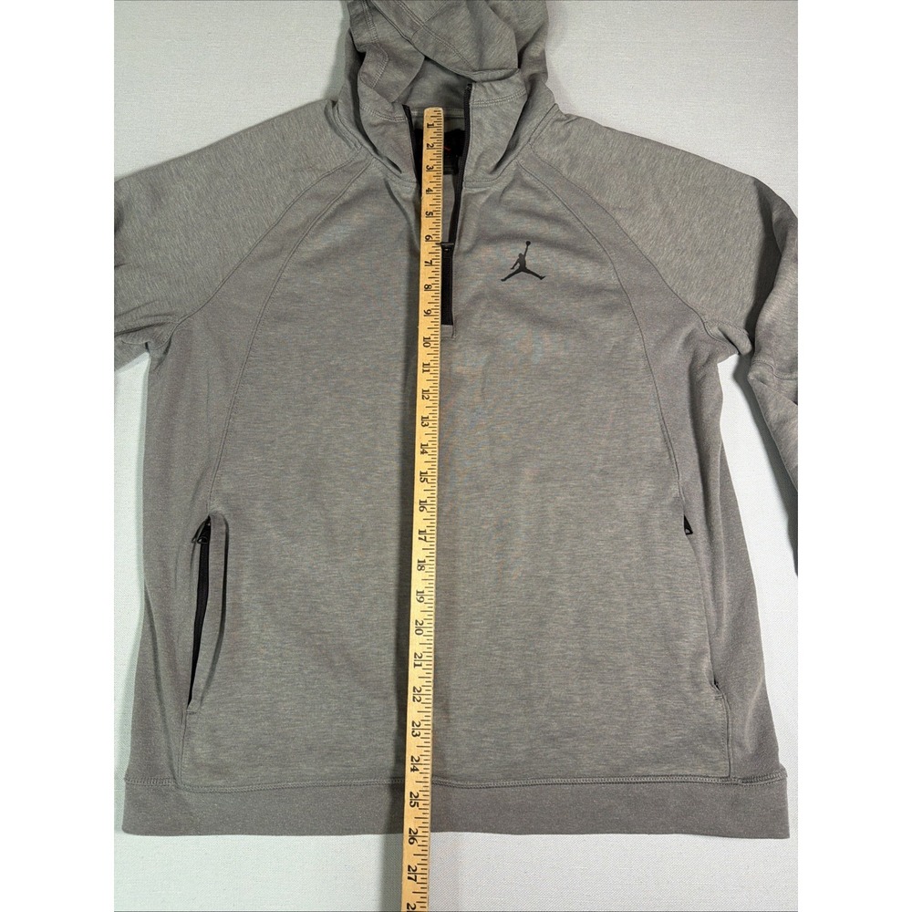 Nike Air Jordan Sport 1/2 Half Zip Hoodie Gray DV1245-091 Men's Large - Picture 13 of 16